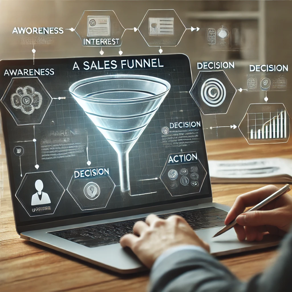 ¿Qué es un funnel (embudo)? Descubre cómo este modelo guía a los usuarios desde el interés inicial hasta la conversión, optimizando resultados y ventas.