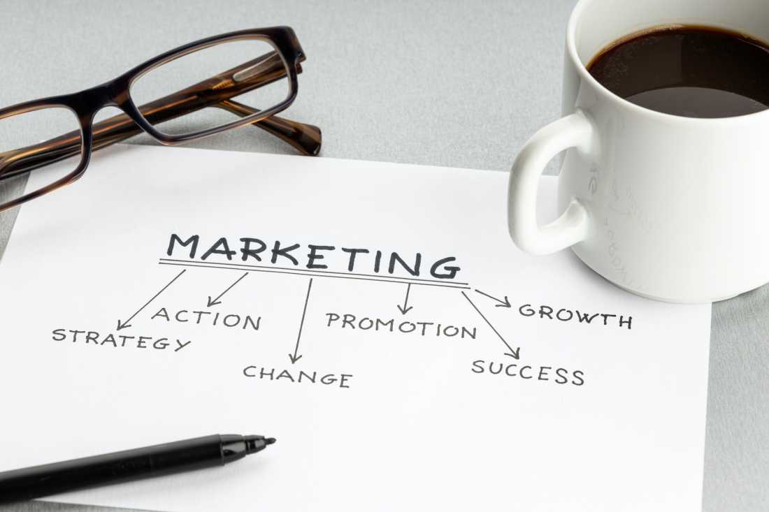 Strategy Marketing concept