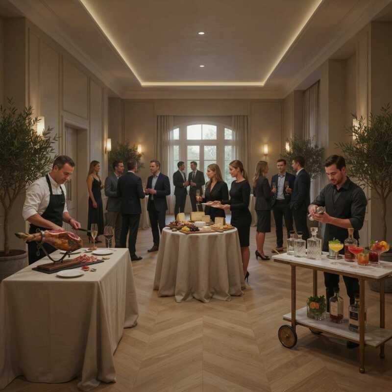 Corners gastronómicos para eventos