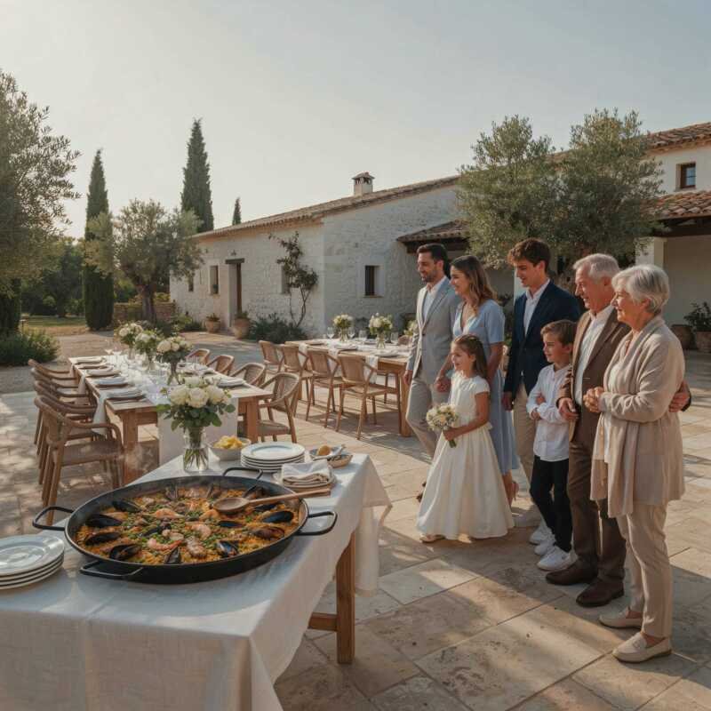 paella para comuniones