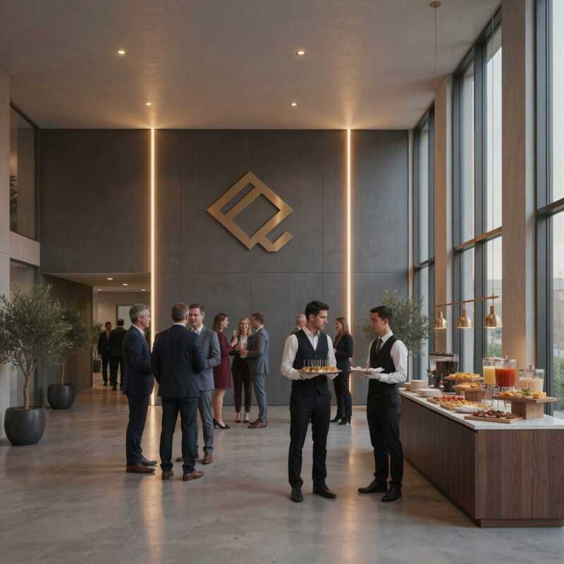 Catering para inauguraciones de empresas