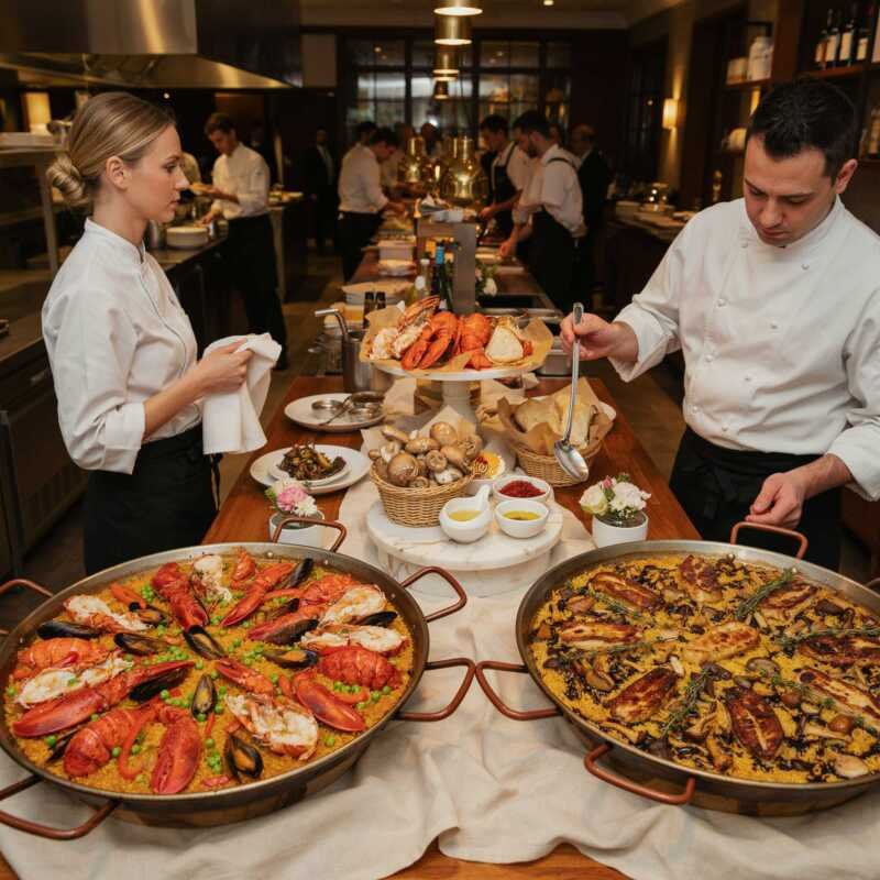arroces premium para eventos