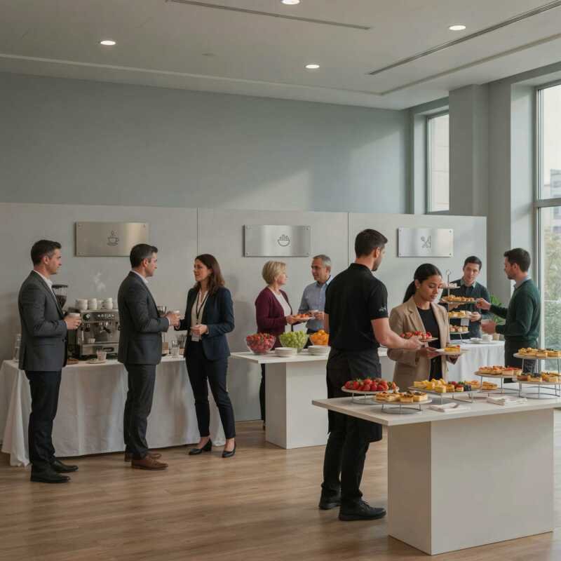 Catering para congresos y conferencias